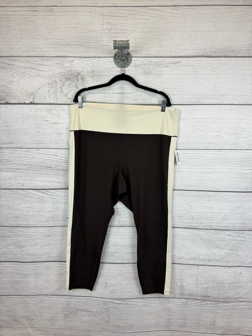 Old Navy Plus Size Active Brown Studio Smooth Extra High Rise Leggings Size 3X